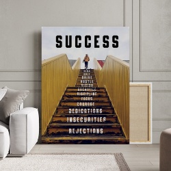 Tablou Canvas Motivational - Success (stair steps) - Img 2