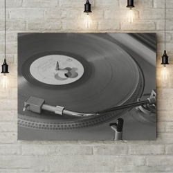 Tablou Canvas Muzica De Pe Vinil - Img 3