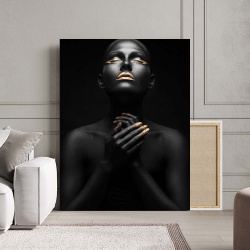 Tablou Canvas - Tribal prayer