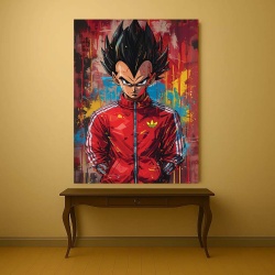 Tablou Canvas - Urban Art Vegeta - Img 4