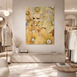 Tablou Canvas Venice Golden Lady