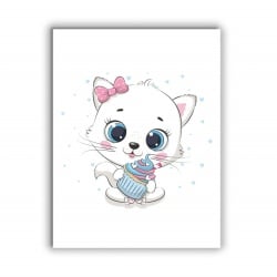 Tablou Copii - Candy Cat - Img 2