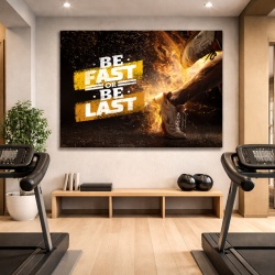 Tablou Motivational - Be fast or be last