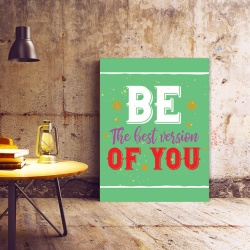 Tablou Motivational - Be The Best Version Of You (Typography) - Img 2
