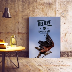 Tablou Motivational - Believe In Yourself (Eagle) - Img 2