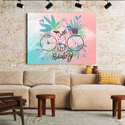 Tablou Motivational - Just Keep Pedaling - Img 2