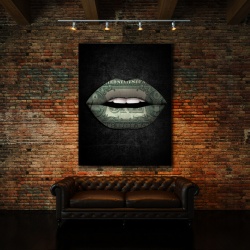 Tablou Motivational - Money Lips - Img 3