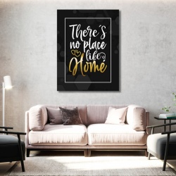 Tablou Motivational - No place like home - Img 4