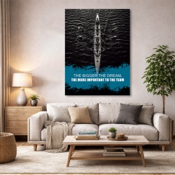 Tablou Motivational - The Bigger The Dream