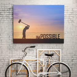 Tablou Motivational - There Is No Impossible - Img 2
