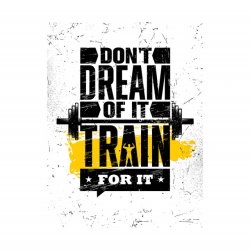 Tablou Motivational - Train for it - Img 4
