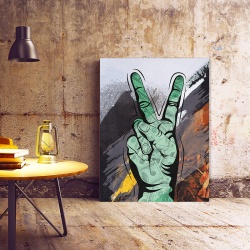 Tablou Motivational - Victory money