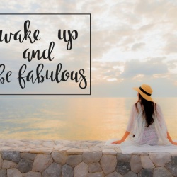 Tablou Motivational - Wake Up And Be Fabulous - Img 4