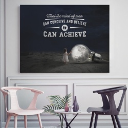 Tablou Motivational - What Mind Can Achieve - Img 2