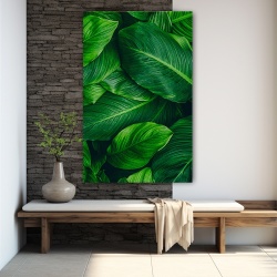 Tablou Vegetatie - Deep Green Tropical Leaves (066) - Img 5