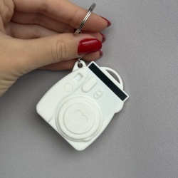 Breloc personalizat aparat foto Instax cu poză în interior - Img 5