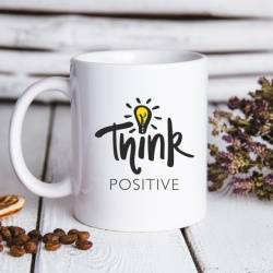 Cana cu Mesaj Think Positive - Img 2