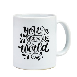 Cana cu Mesaj You Are My World - Img 2