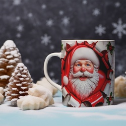 Cana De Craciun - Realistic Joyful Santa - Img 2