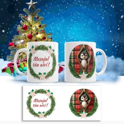Cana De Craciun - Tiny Penguin in a Pocket (mesaj personalizat) - Img 3