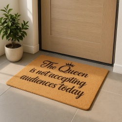 Covor de intrare personalizat - 60x40cm - The Queen