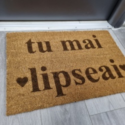 Covor de intrare personalizat - 60x40cm - tu mai lipseai - Img 4