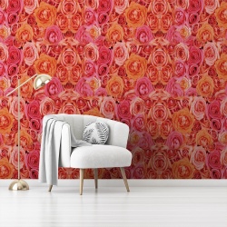 Fototapet Floral - Colaj cu trandafiri (Floral 031)