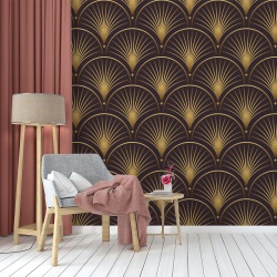 Fototapet - Golden art deco 4 (FTD1000306)