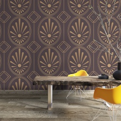 Fototapet - Golden art deco 8 (FTD1000310) - Img 2