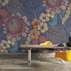 Fototapet - Vintage floral pattern (FTD1000335) - Img 3