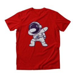 Imprimeu Tricou Dabbing astronaut - Img 2