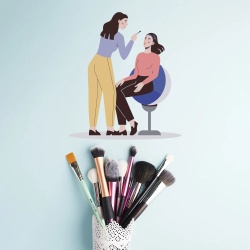 Make-up (flat design) - Img 3