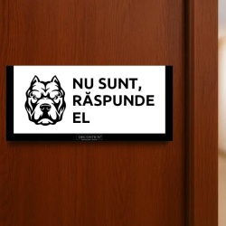 Semn de Ușă Personalizat – Mesaje amuzante interschimbabile - Img 9