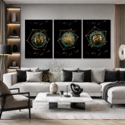 Set Tablouri Canvas - Alien Geometry