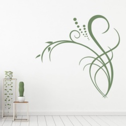 Sticker de Perete Dotted Vines Swirl - Img 3