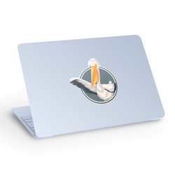 Sticker pentru Laptop Animale - Panda, Zebra, Girafa, Barza - Img 3