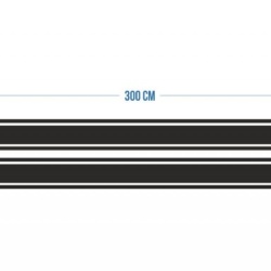Stickere Dungi Tip Stripes Doua De 15cm Si 4 De 3cm Latime 3m Lungime - Img 2