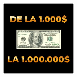 Tablou 3D motivational DE LA 1.000$ la 1.000.000$ - Img 1