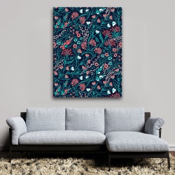Tablou canvas - Flori de camp stilizate (Floral 014) - Img 6