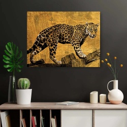 Tablou Canvas - Golden Cheetah - Img 2