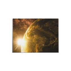 Tablou Canvas Golden Sunrise - Img 3