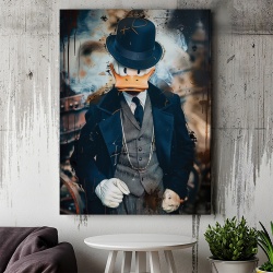 Tablou Canvas Inspirațional - Peaky Blinders Scrooge McDuck - Img 3