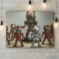 Tablou Canvas Iron Men Army