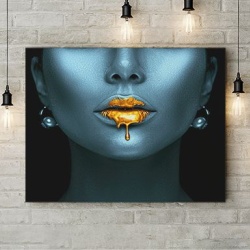 Tablou Canvas Liquid Gold - Img 4