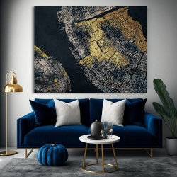 Tablou Canvas Modern Abstract - Abstract tree section - Img 2
