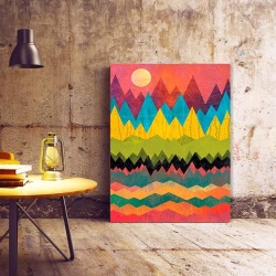 Tablou Canvas Modern Abstract - Inca abstract painting