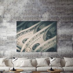 Tablou Canvas Money Close-up - Img 4