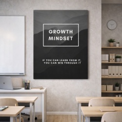 Tablou Canvas Motivational - Growth Mindset (definition)