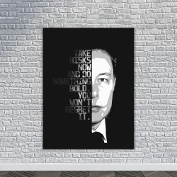 Tablou Canvas Motivational - Take risks (Elon Musk) - Img 3
