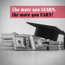 Tablou Canvas Motivational - The More You Learn - Img 3